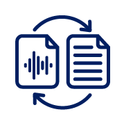 Transcription audio texte format RTF SwissTranscript